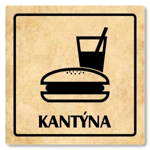 Kantýna, 100x100mm, pergamen, Arizona